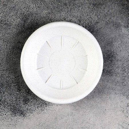 Patron for pot, d = 12 cm, plastic, color marble-1