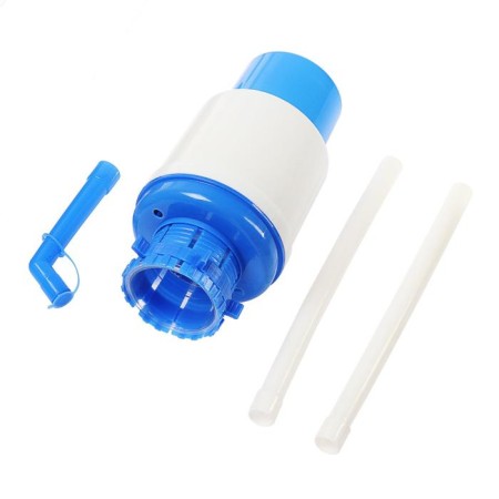 Water pump Luazon, mechanical, large, under a bottle of 11 to 19 l, blue-3