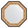 Mirror in the baguette frame, Baroque gold 106 mm, 75x75 cm