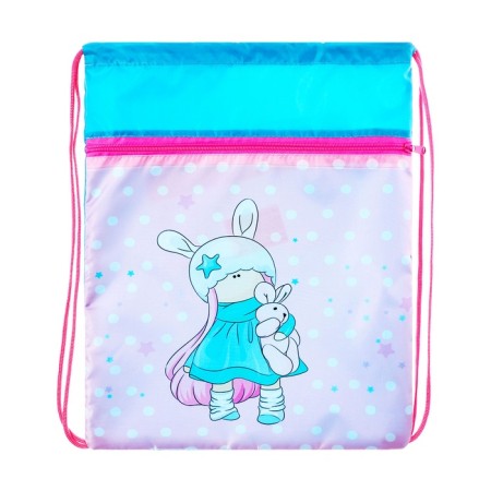 A bag for shoes with a pocket of 420 x 340 mm, calligrata MSO-7C, (soft polyester, density 210D), Tilda-5