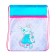 A bag for shoes with a pocket of 420 x 340 mm, calligrata MSO-7C, (soft polyester, density 210D), Tilda