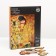 Wooden puzzle. Gustav Klimt "Kiss" with a prediction
