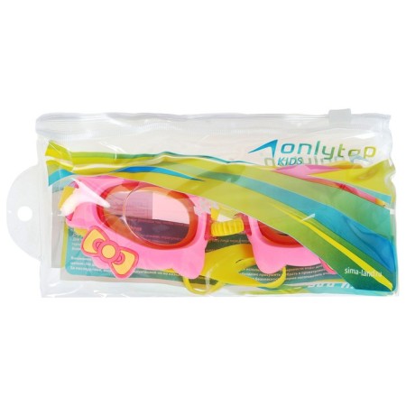 Glasses for swimming children's Onlytop "Bow", beryushi, pink color-5