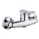 Shower mixer RMS SL86-003, one-leaf, with a shower set, chrome