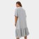 Women's dress on the wrapper Mist Plus-Size, size 54, color gray