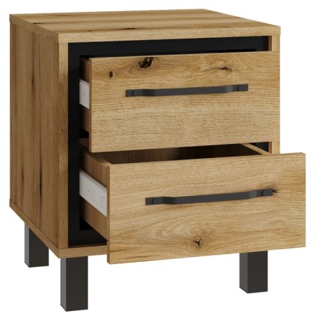 Covereign cabinet "Melbourne 1011.m1", 418 × 404 × 489 mm, oral og coastal / black-2