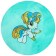 Children's ball, d = 25 cm, 60 g, color mix