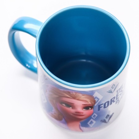 Sublimation mug, 350 ml "Elsa", cold heart-3