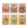 Notepad A7, 40 sheets on the crest "Bears-Lands", cover Cover Cardboard, Block 65 g/m², mix
