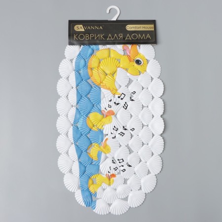 SPA-river for a bathtub on Savanna suction "Mom Duck", 68 × 38 cm, white color-4