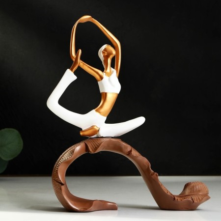 Figure Polystone "Yogin" 22.5 x 8.5 x 27 cm-6