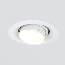 The built -in LED lamp with adjustment of the lighting angle Elektrostandard, Zoom, 92x92x93 mm, 10W, LED, 1120LM, 4200K, white color