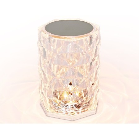Table LED lamp with touch switch and Ambrella Light, Desk, DE8013, LED, 3 W, 225LUM, RGB, Transparent color