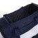 Sports bag with lightning, 2 outer pockets, long belt, blue color