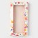 Box for chocolate "Flowers", with a window, 9.4 x 1.7 x 18.4 cm