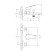 ESKO Saint-PETERSBURG SPB 54 bathtub mixer, with short surge, without accessories, chromium color 4