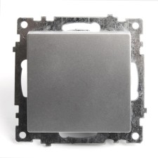 1-clavy switch (mechanism) 250V, 10A, series of Catherine, silver, GLS10-7103-03