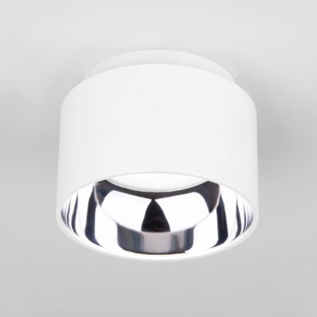 Lamp ceiling Elektrostandard, Charlie GX53 110x110x80 mm, IP20, white matte color-1