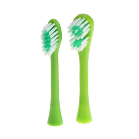 Children's electric toothbrush Luazon LP-008, vibrator, 31000 dv/min, 2 nozzles, 1haa, green.-5
