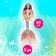 Fairytale doll "Princess Mermaid", Rainbow color