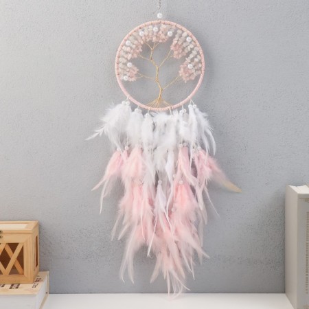 Dreams "tree with pearls" white-pink d = 16 cm 65x16 cm mix-4
