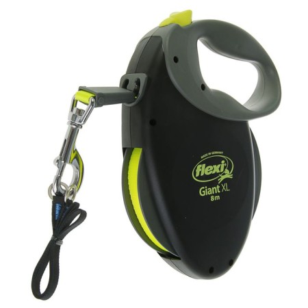 Roulette Flexi Giant Neon XL (from 50 kg) belt 8 m, black