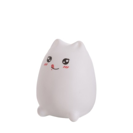 Night "cat" LED from white batteries 9.5x9x13.5 cm Risalux-8