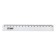 Ruler 16 cm Istanm "Cristal", glossy
