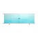 Bath screen "Kvart Aqua", 168 cm