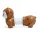 Clothing toy "Olenenok", color mix