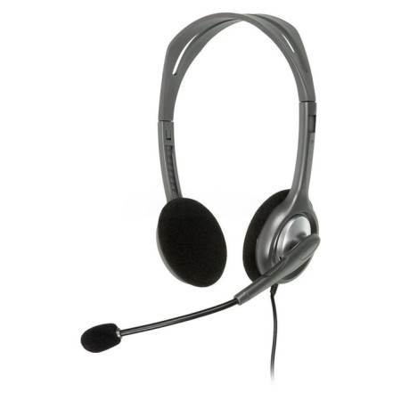 Headphones with the Logitech H110 Microphone Dark Power 1.8m False Belief (981-000472)
