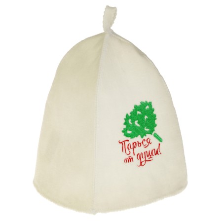 Hat for a bath with embroidery "Time Fair with the Soul", the first variety-3