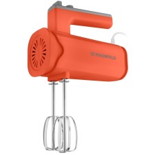 Mixer Maunfeld MF-331R, manual, 300 watts, 8 speeds, 4 nozzles, red