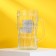 Glass beer glass "created to achieve goals", 500 ml
