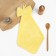 Kitchen towel of the share "bow" cv. Yellow 28x40 cm, microfiber, 100% p/e