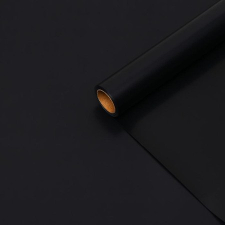Flower film "Pearl", black, 58 cm x 10 m-1