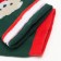 Women's socks "New Year's bear", green color, size 23-25