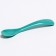 Feeding set: a bowl on a suction cup with a lid, a spoon, 400 ml., Biryuzovoy color