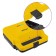 Multipecar KITFORT KT-3610-3, 800 W, Vienna Waffley/Grill/Sandwich, black and yellow