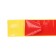 Acting on the steps is a straight line 100cm/4cm, yellow