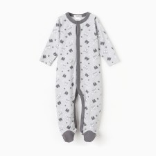 Combineson children, gray color, height 74 (6-9 months)