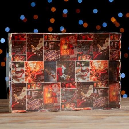 Santa cookie box, 22 x 15 x 3 cm