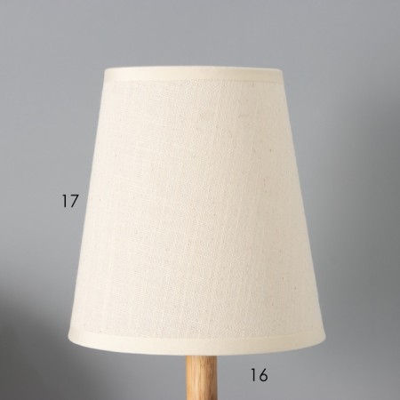 Lamp desktop "India" 1x40W E27 Birch 16.5x16.5x35cm-2