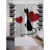 Photostes "Cats and Love", Saten, size 145x265 cm, 2 pcs