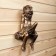 Console-canop "Grandfather in a towel" 34.5x22x12.5cm