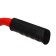 Garden wheelbarrow, single -wheeled: cargo/p 80 kg, volume of 65 l, red handles