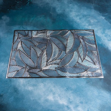 Serving napkin on the table "Listopad", 45 × 30 cm, silver color-8