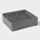 Organizer for storing linen "Smart", 7 cells, 32 × 32 × 10 cm, color gray color