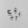 Rhinestones in assortment (nab 50pcs price for nab) plastic silver au