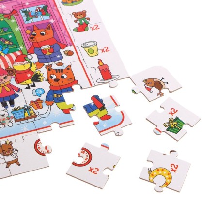 Puzzle “Collect, find, show. New Year's troubles ", 260 parts-3